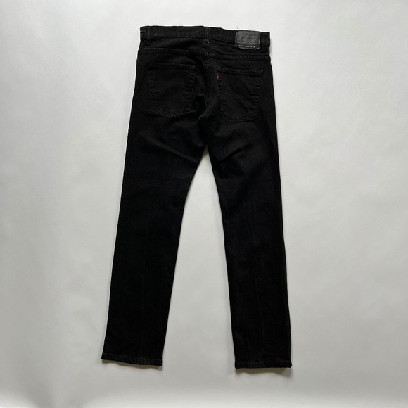 Levi 511 Youth Slim Fit Black Denim Jeans, Size 18 Regular - Picture 2 of 9